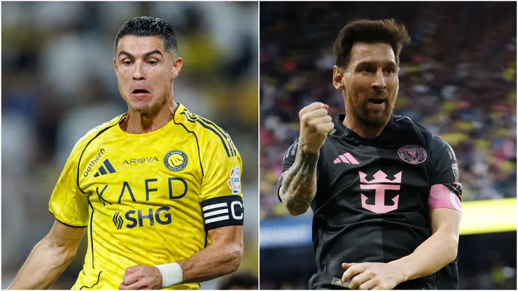 Cristiano Ronaldo and Lionel Messi.