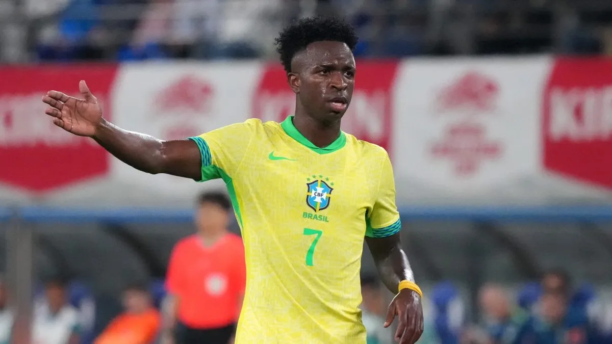 Vinicius Junior of Brazil during friendly match against Japan.