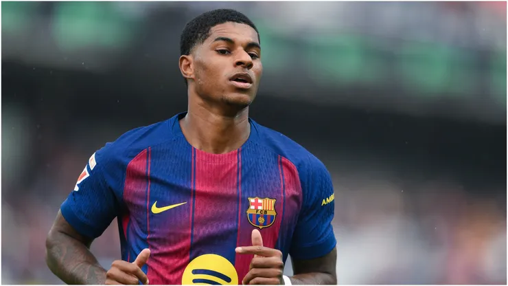 Marcus Rashford of FC Barcelona.
