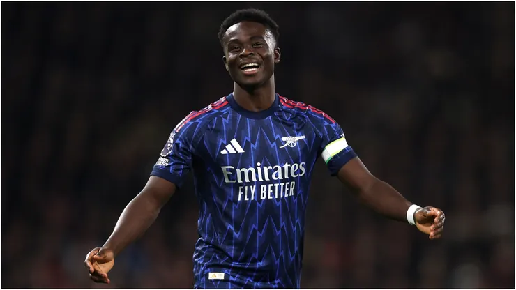Bukayo Saka of Arsenal