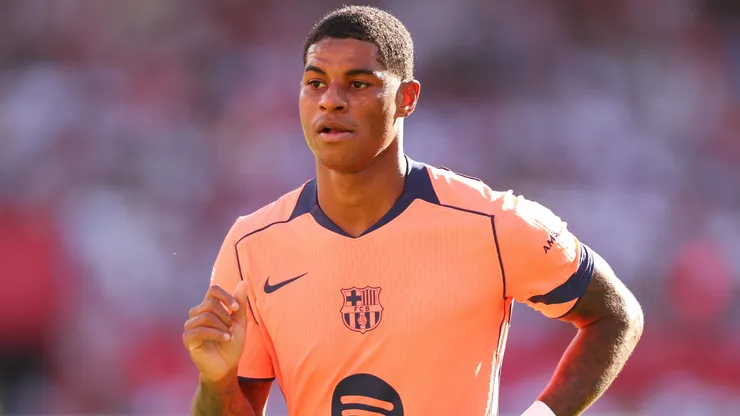 Marcus Rashford of FC Barcelona.