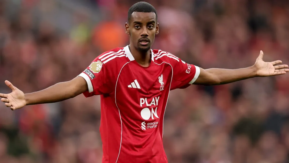 Liverpool star Alexander Isak