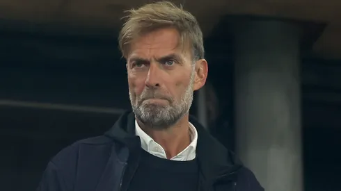 Jurgen Klopp, Global Head of Soccer RB Leipzig, looks on.