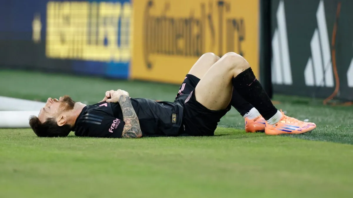 Lionel Messi #10 of Inter Miami CF during Nashville SC game.