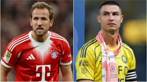 Bayern Munich star Harry Kane and Al Nassr star Cristiano Ronaldo.