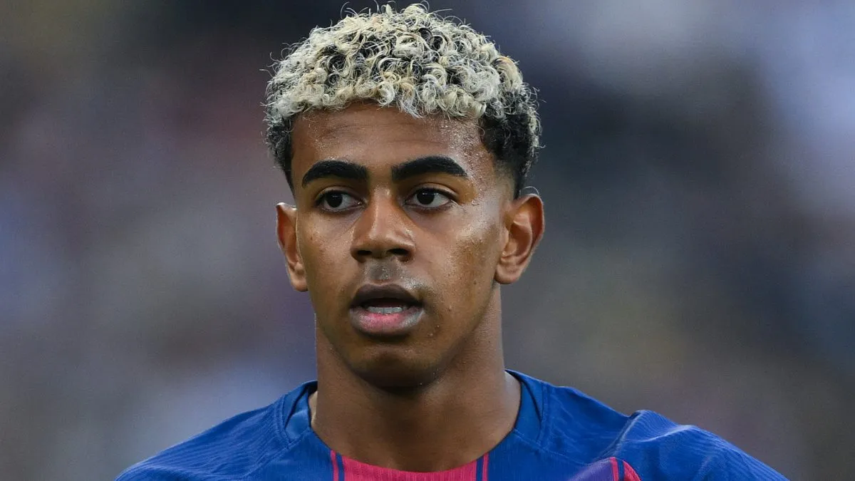 Barcelona winger Lamine Yamal