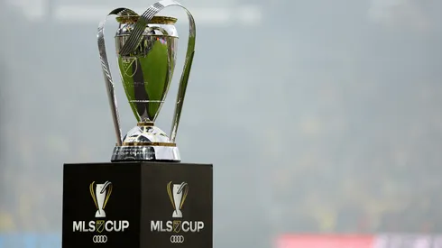 MLS Cup trophy.