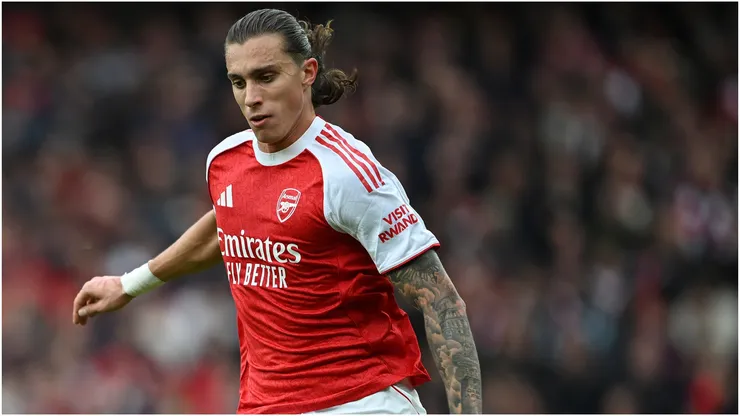 Riccardo Calafiori of Arsenal