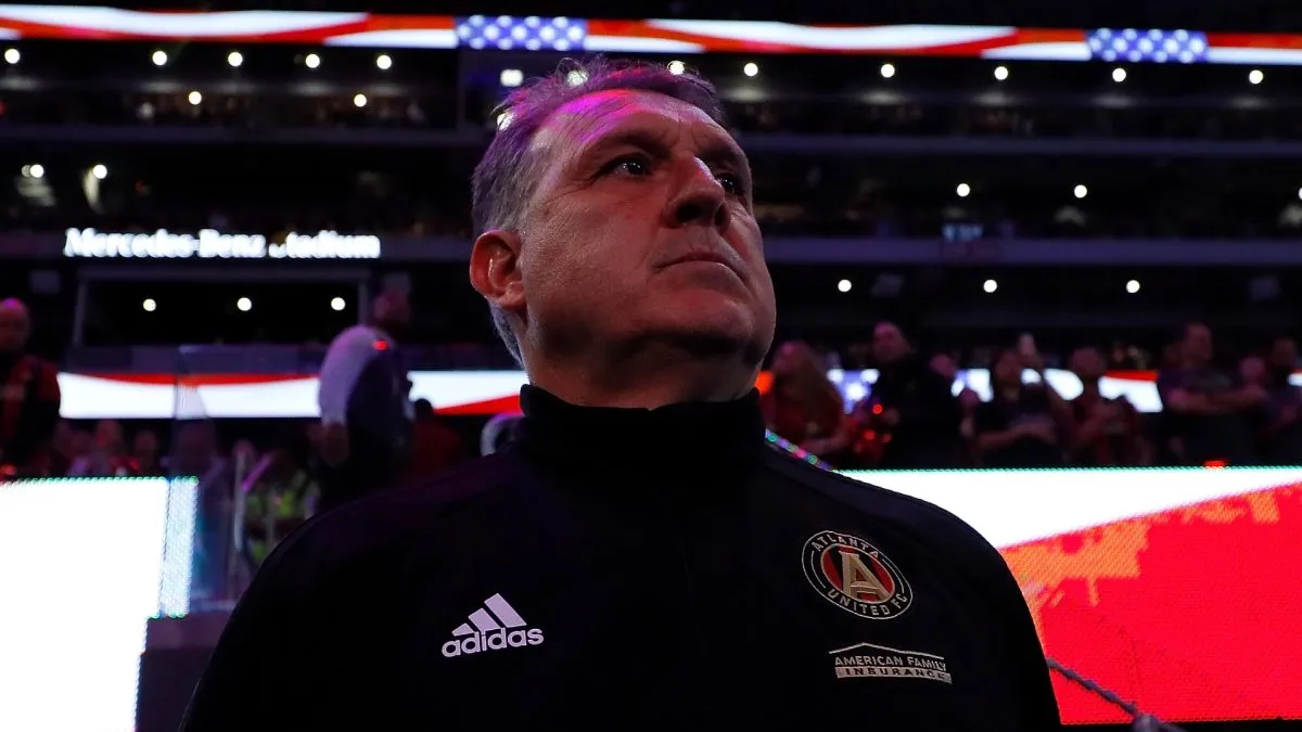 Head coach Gerardo Martino of the Atlanta United.