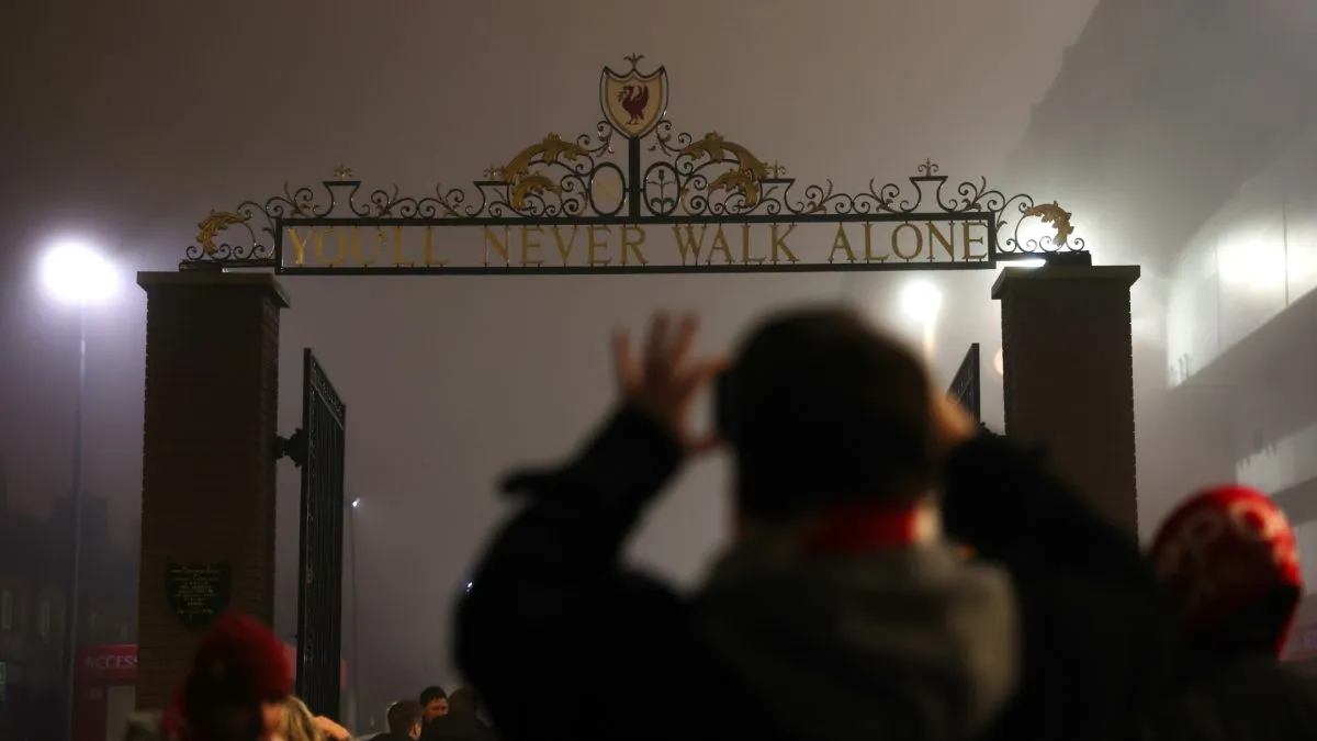 Liverpool fans attending to Anfield for Boxing Day game against Leicester City FC in 2024.