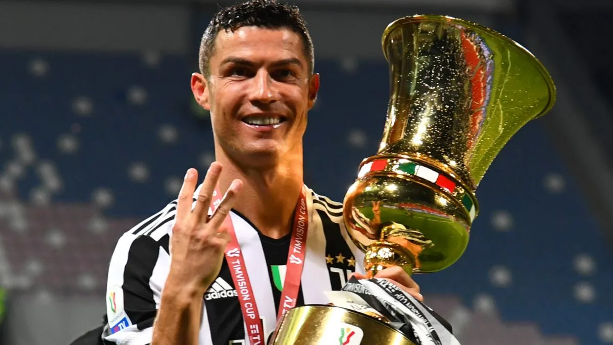 ronaldo trophy coppa italia