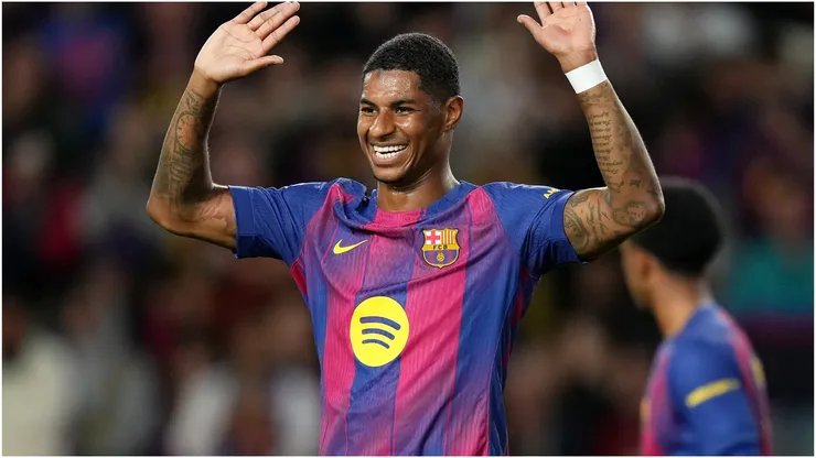 Marcus Rashford of FC Barcelona
