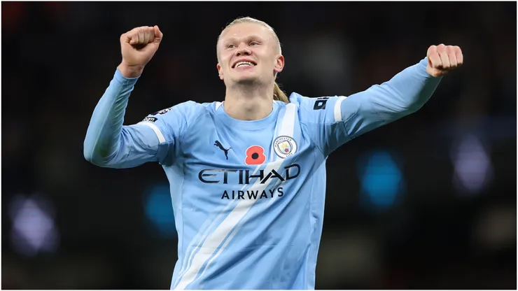 Erling Haaland of Manchester City