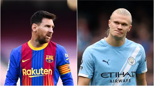 Pep Guardiola has coached both Lionel Messi and Erling Haaland.