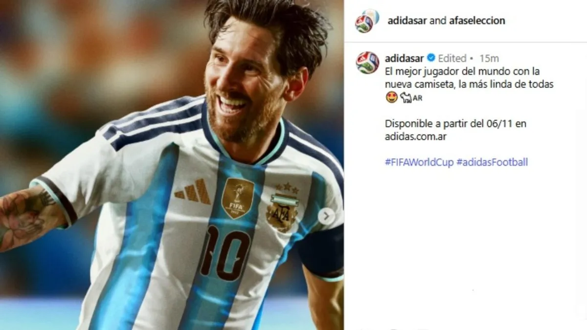 Argentina’s post on Instagram.