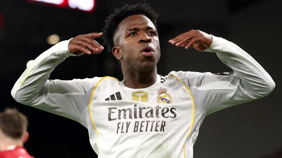 Vinicius Junior of Real Madrid.