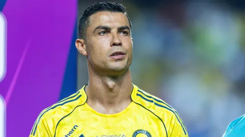 Cristiano Ronaldo of Al-Nassr looks on