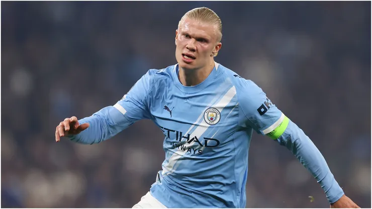 Erling Haaland of Manchester City