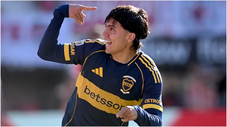 Exequiel Zeballos of Boca Juniors