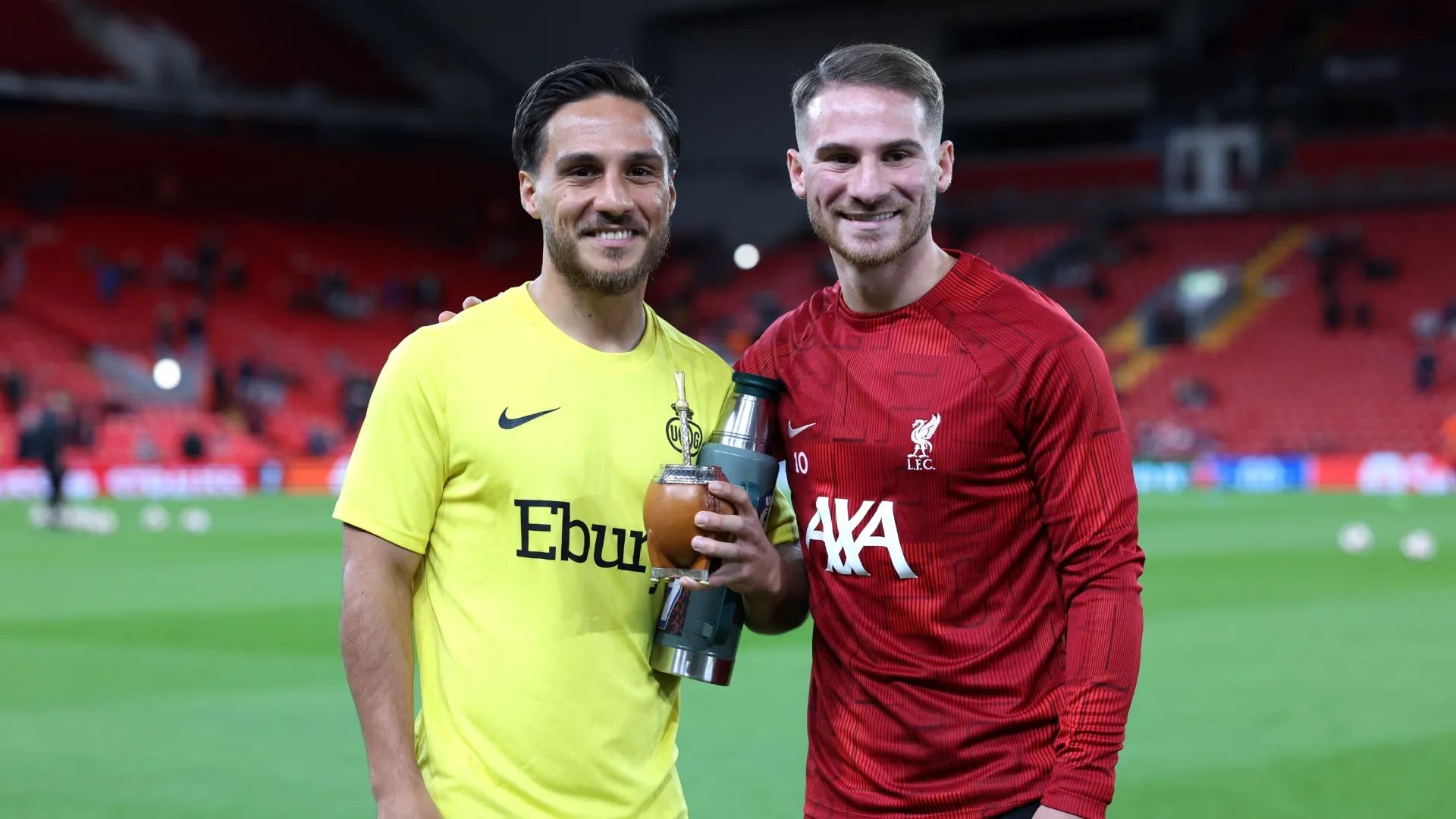 Brothers, Kevin Mac Allister of Union Saint-Gilloise and Alexis Mac Allister of Liverpool.