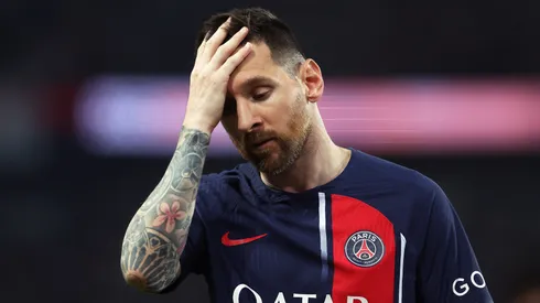 Lionel Messi of Paris Saint-Germain.