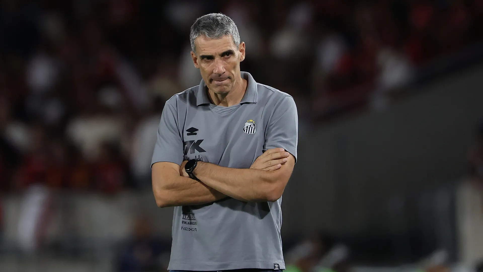 Santos head coach Juan Pablo Vojvoda.