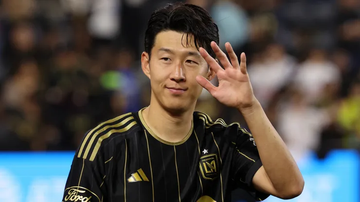 Son Heung-Min #7 of of Los Angeles Football Club.
