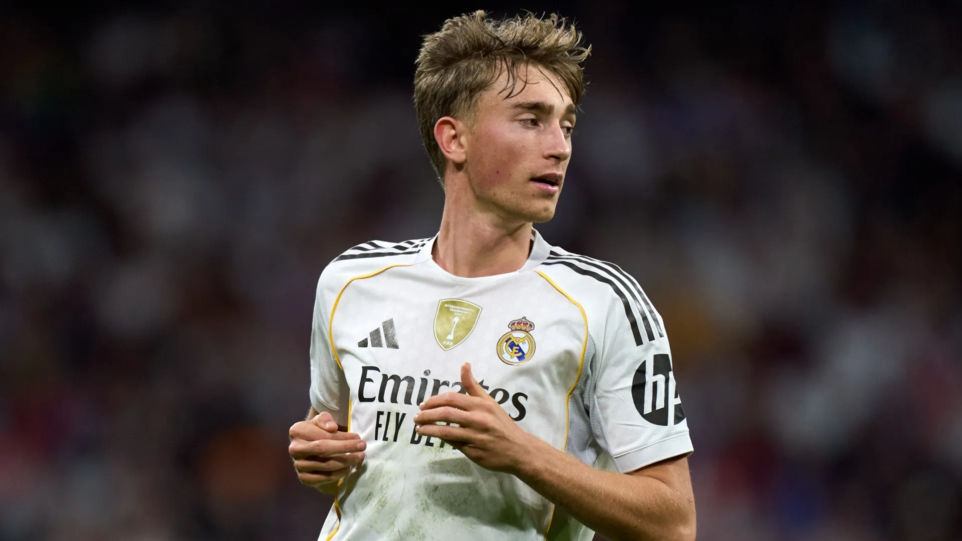 Dean Huijsen of Real Madrid