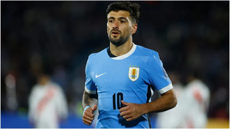 Giorgian de Arrascaeta of Uruguay