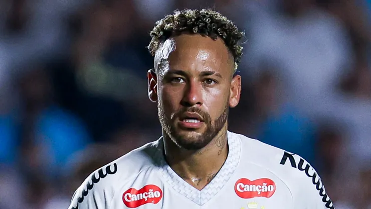 Neymar Junior of Santos.