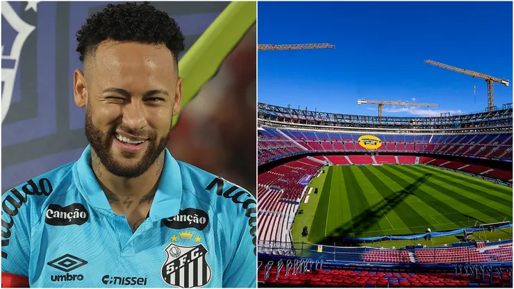 Neymar and Barcelona's Camp Nou