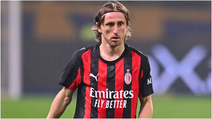 Luka Modric of AC Milan