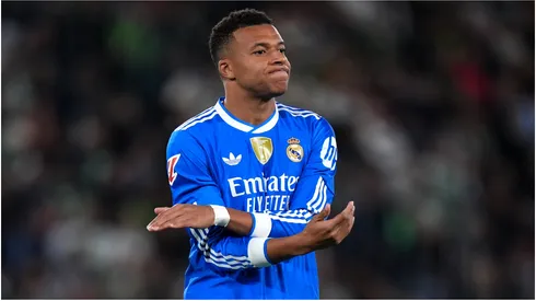 Kylian Mbappe of Real Madrid