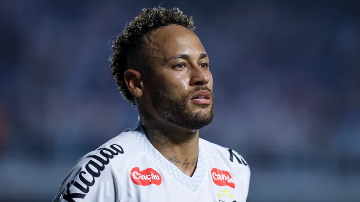 Neymar Junior of Santos.
