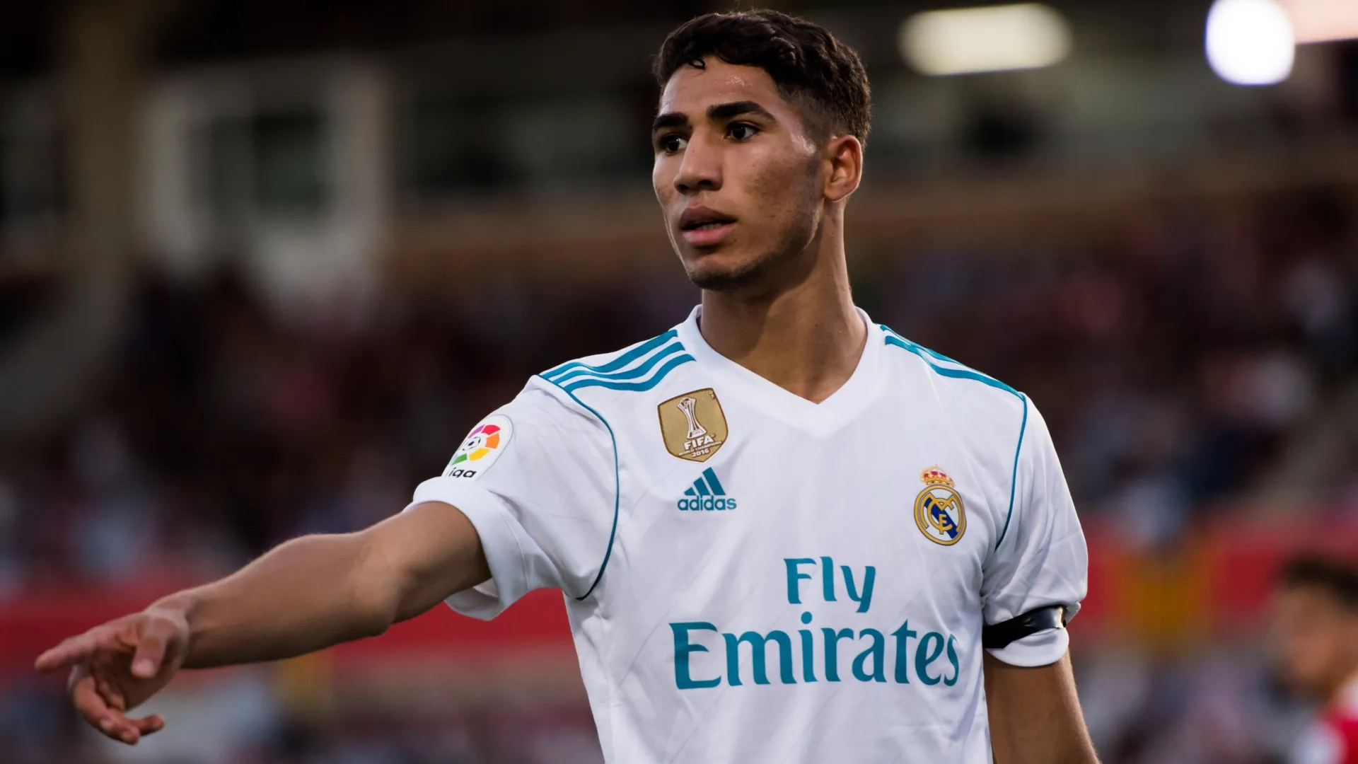 Achraf Hakimi while playing for Real Madrid