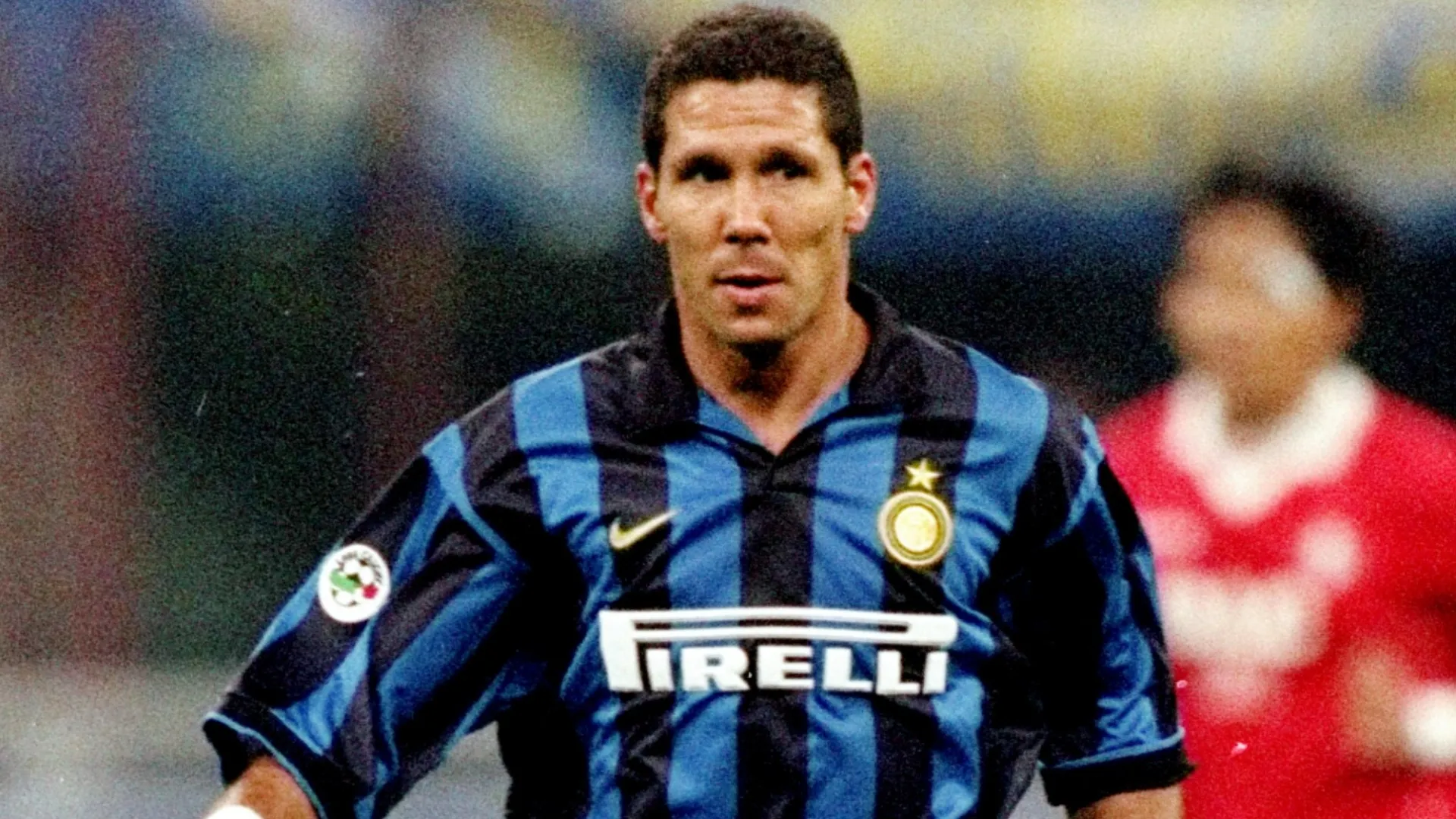 Diego Simeone playing for Inter Milan in 1998