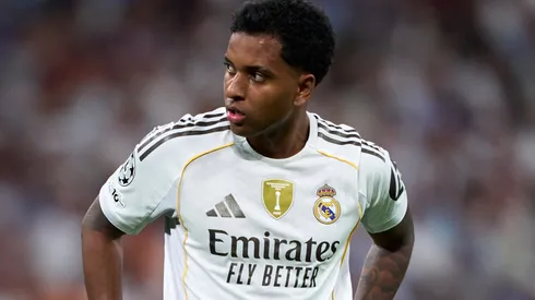 Rodrygo Goes of Real Madrid looks on during the UEFA Champions League 2025/26.