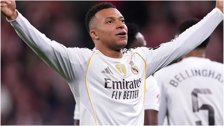 Kylian Mbappe of Real Madrid