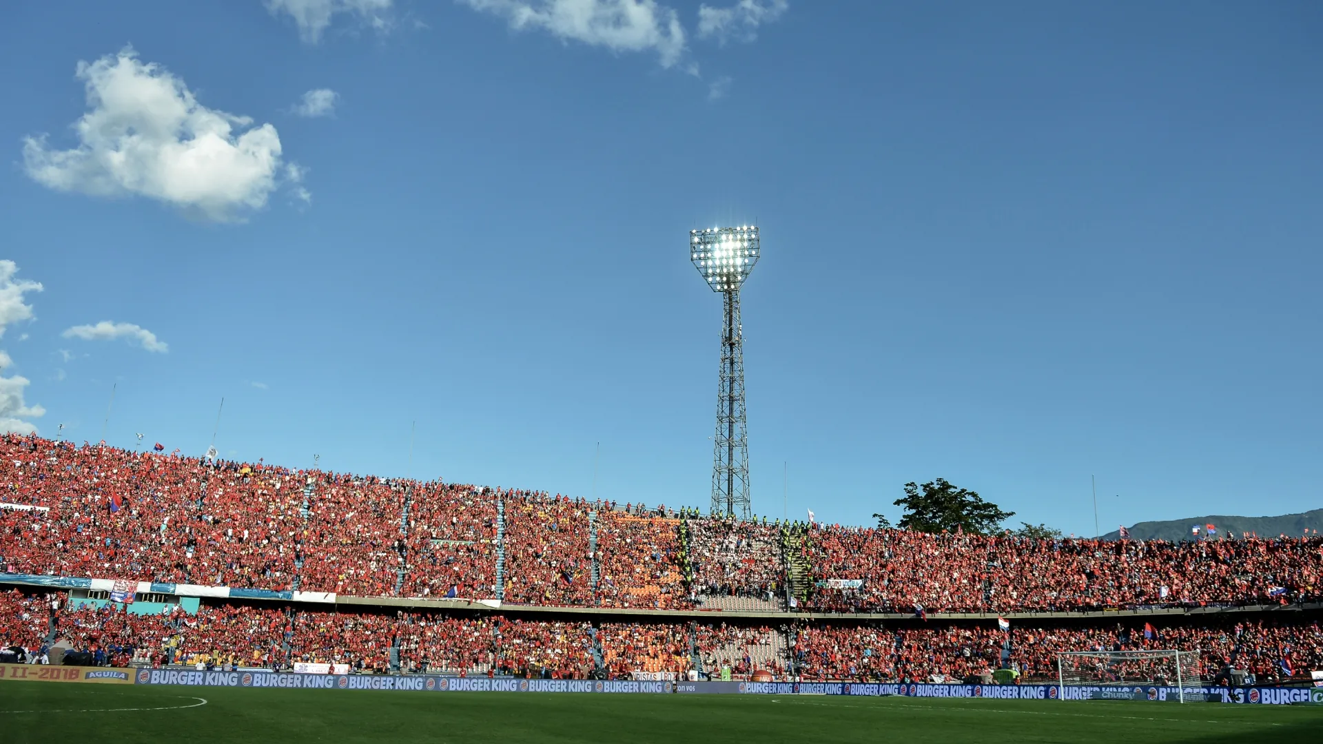 A general view of Estadio Atanasio Girardot in Medellin, Colombia.