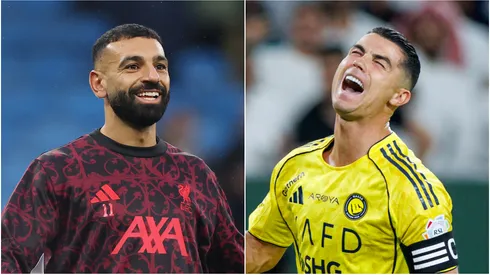 Mohamed Salah and Cristiano Ronaldo.