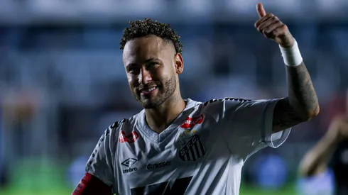 Neymar Junior of Santos.