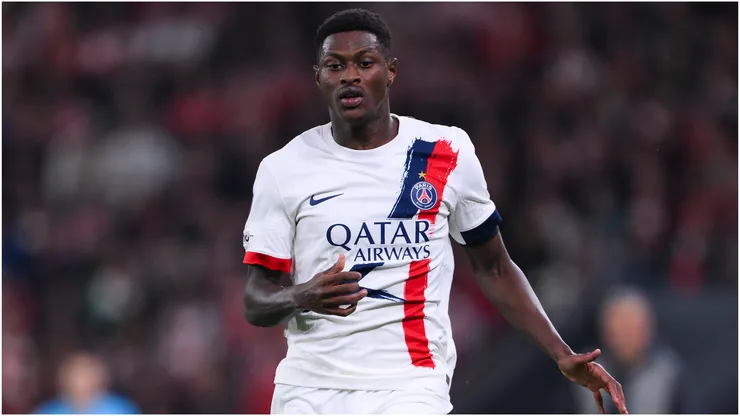 Nuno Mendes of Paris Saint-Germain