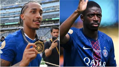 Joao Pedro (left) and Ousmane Dembele (right)