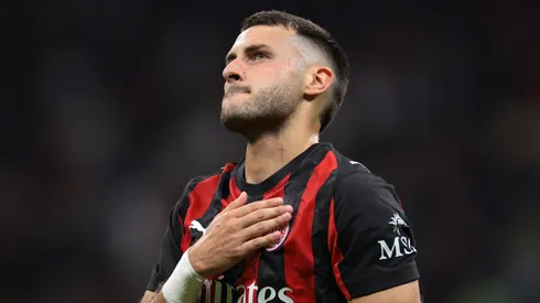 Santiago Gimenez of AC Milan.