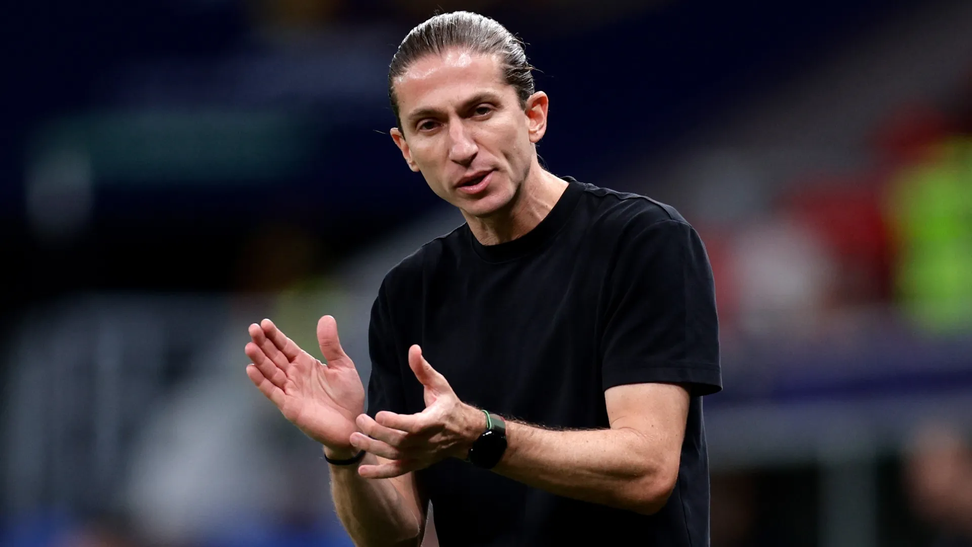 Flamengo head coach Filipe Luis played alongside Neymar for the Brazil national team.