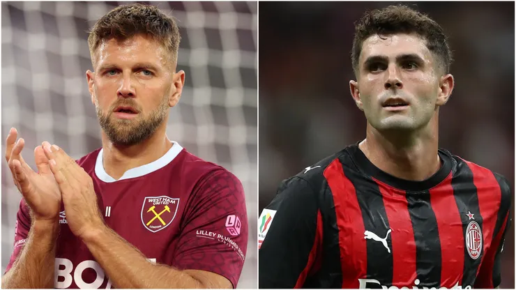 Niclas Fullkrug (left) and Christian Pulisic (right)