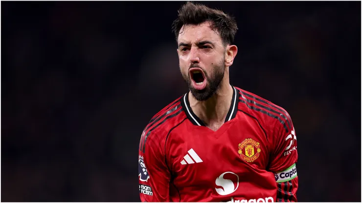 Bruno Fernandes of Manchester United
