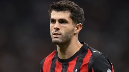 Christian Pulisic of AC Milan during the Coppa Italia.