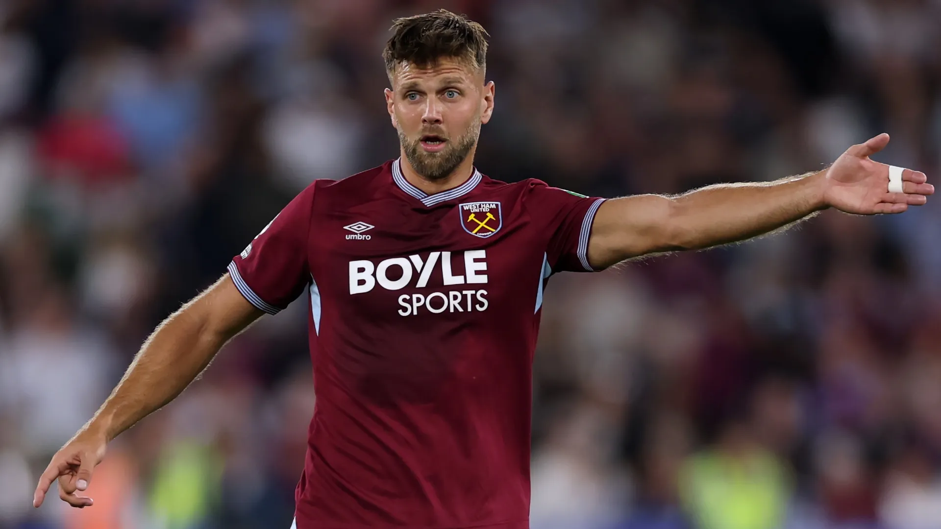 Niclas Fullkrug of West Ham United.