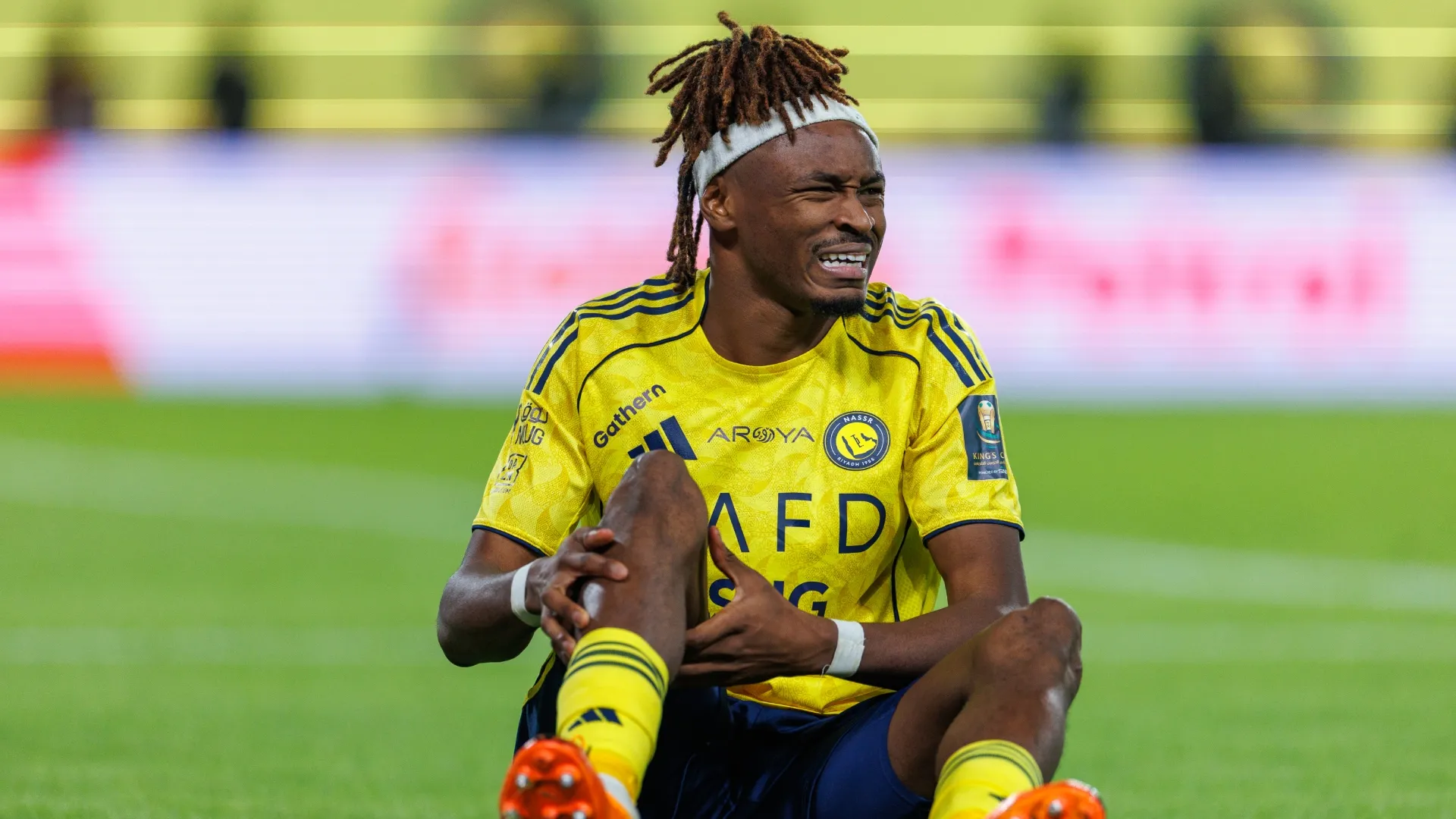 Mohamed Simakan of Al-Nassr FC.